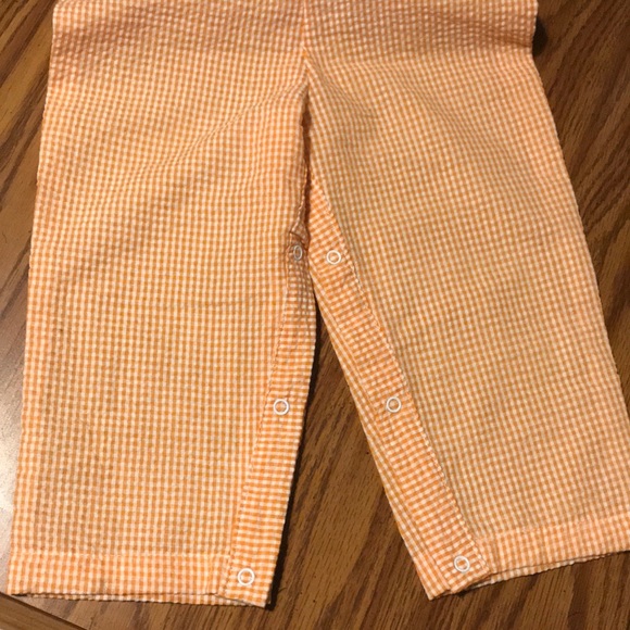 Smocked Fall Romper - Picture 2 of 4